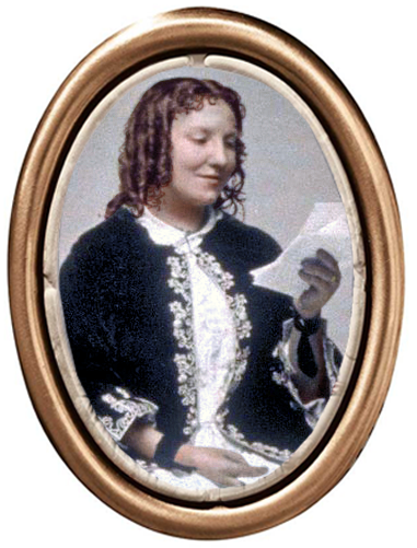 Portrait of Anna Cora Mowatt, circa 1854