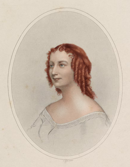 Portrait of Anna Cora Mowatt Ritchie