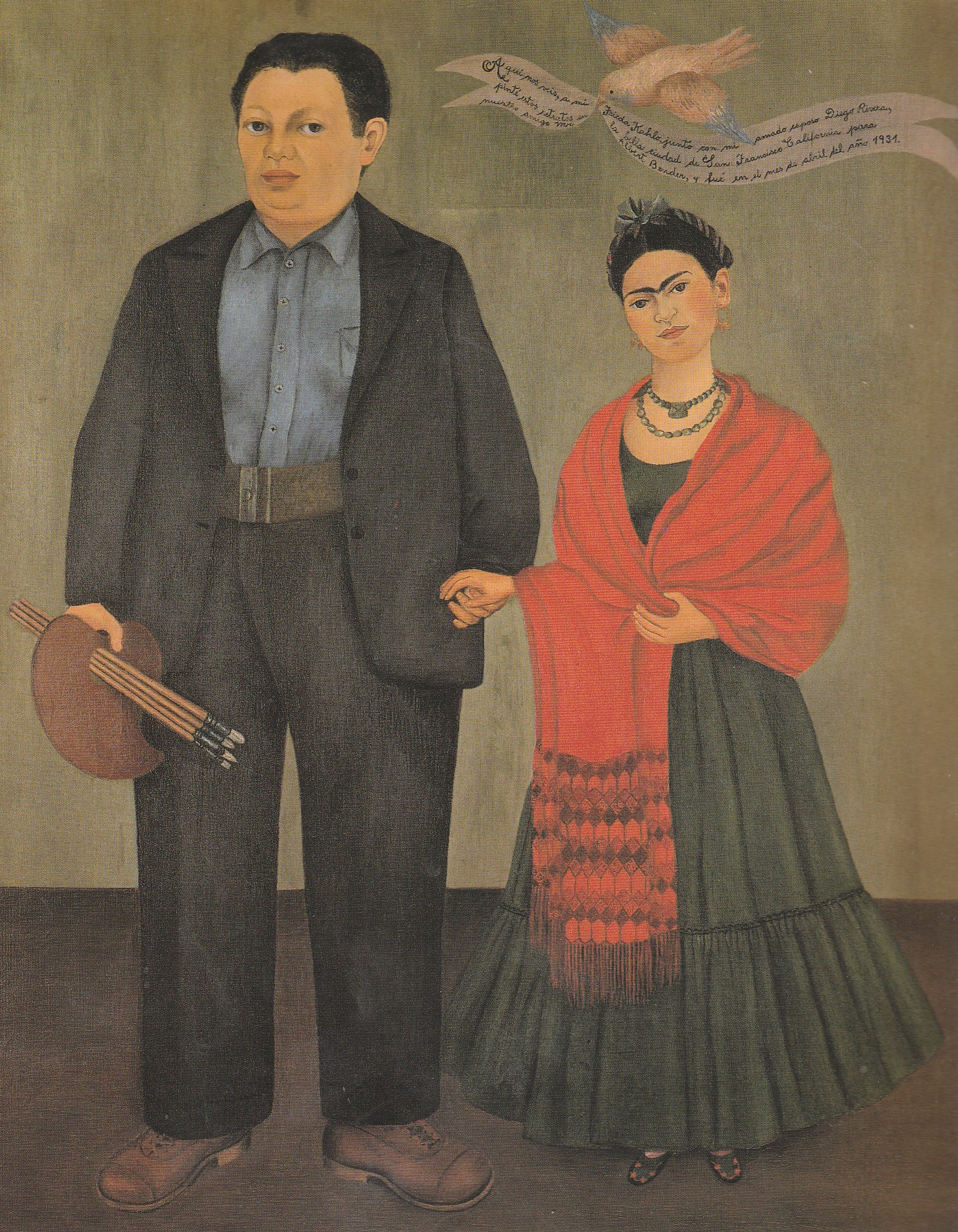 Frida and Diego Rivera -1931