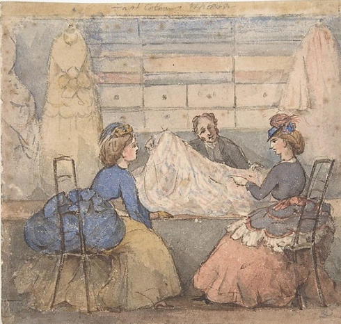 19th century dress shop