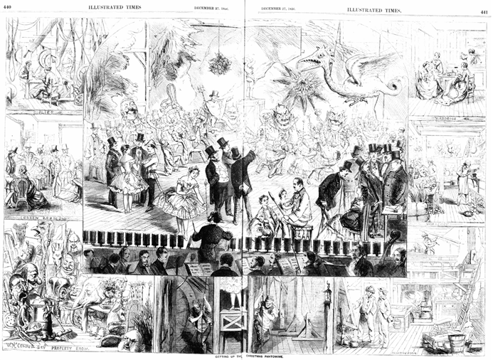 Preperations for a Pantomime, 1856