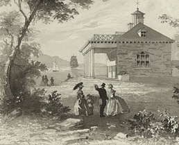 Antebellum era visitors to Mt. Vernon