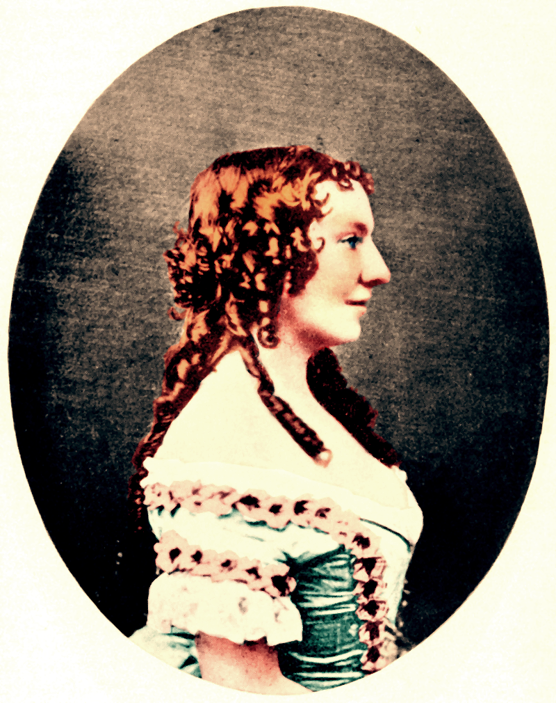 Anna Cora Mowatt, circa 1858