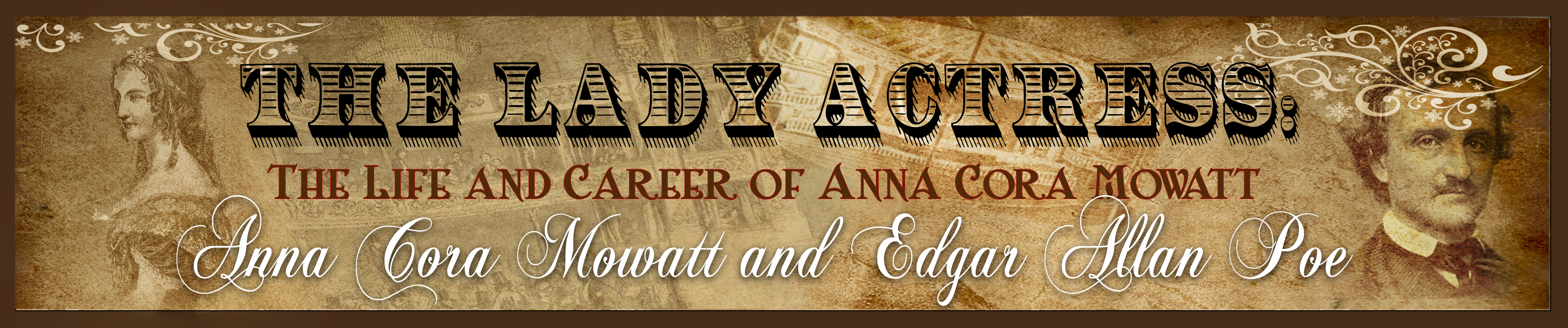 Anna Cora Mowatt and Edgar Allan Poe