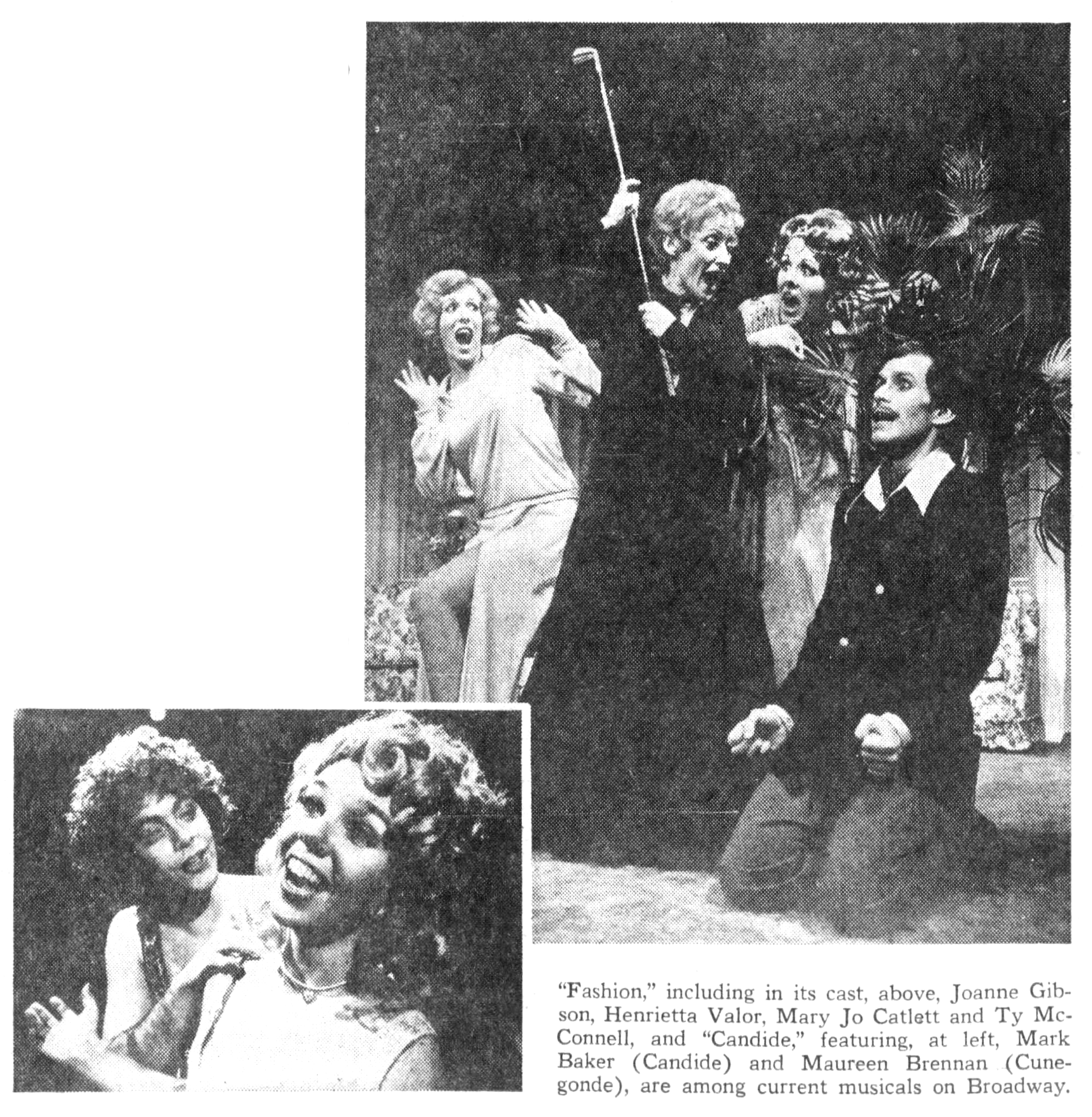Cast of 1974 Fashion Musical