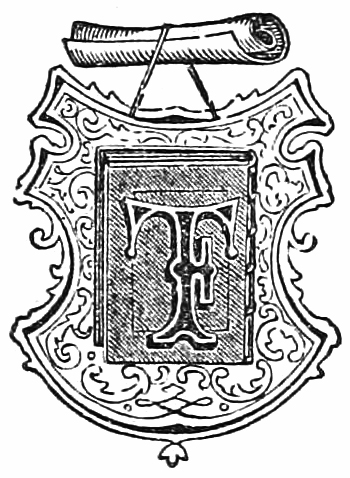 Logo of Ticknor and Fields Publishing, 1867