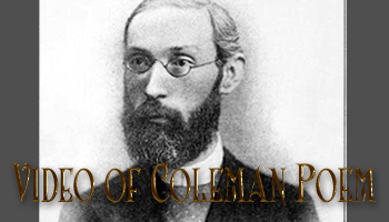 Click to see Coleman poem video