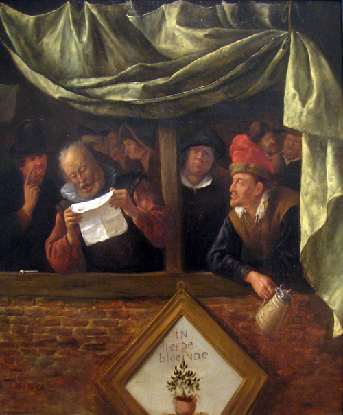 The Rhetoricians by Jan Steen