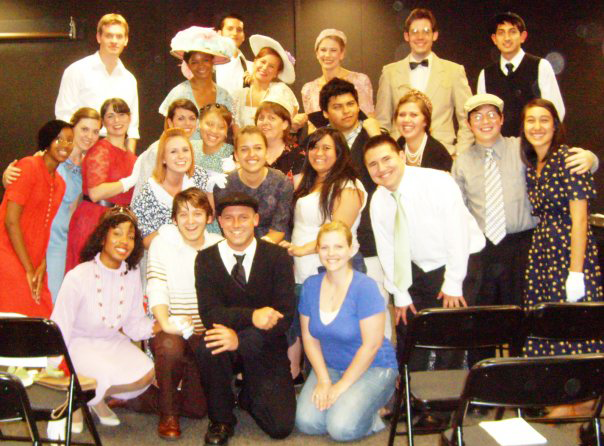 cast of "Elmer Gantry" UNT 2009